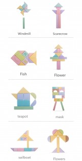 Деревянный Конструктор Xiaomi BEVA Variety Assembled Building Colored Blocks 80 шт